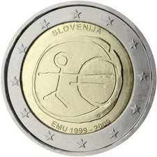 Euro commemorativa slovenia - 2,
