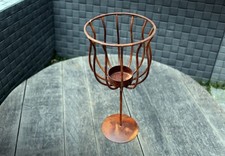 Portacandele in acciaio inox