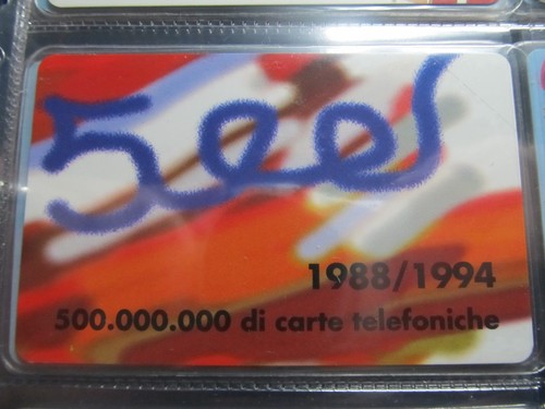 Scheda telefonica nuova 500 - scheda,