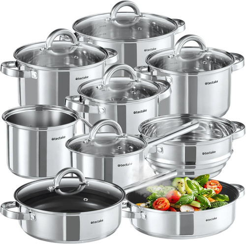 Set pentole 15 pezzi - ®, di