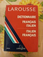 Dictionnaire Francais Italien - Italien Francais - Ed. Larousse 1994