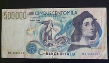  LIRE 500000 RAFFAELLO