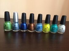 LOTTO 8 SMALTI CHINA GLAZE*NAIL POLISH*VERNIS*NAGELLACK*ESMALTE DE UÑAS*VARNISH