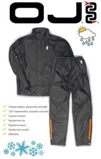 OJ Kit Antipioggia Pioggia Scooter Moto Impermeabile Giacca + Pantalone Acqua