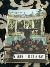 TOURING CLUB ITALIANO STAZIONI IDROMINERALI 1955 prima edizione sc43