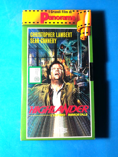 Vhs film highlander - film, l'ultimo