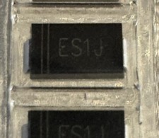 20Pezzi ES1J originale Diodo Switching Super Veloce 600V 1A DO-214AC come foto