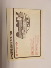 Libretto uso e manutenzione