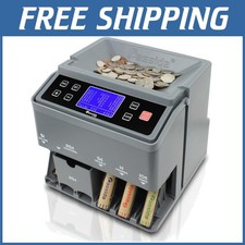 Contatore di monete grigio con compatibilità di stampa, 300 monete/min