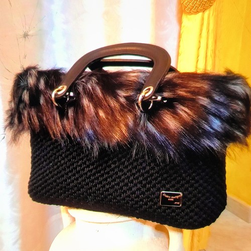 Borsa mano donna nera - borsa,