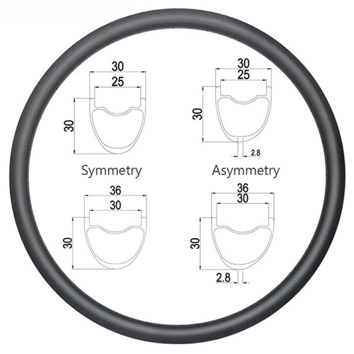 Cerchi carbonio 5er - 27,5er, 29er