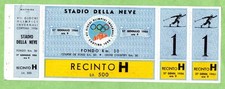 BIGLIETTO OLIMPIADI CORTINA