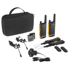 Coppia Radio portatili MOTOROLA T82 Extreme PMR446 LICENSE FREE con accessori !!