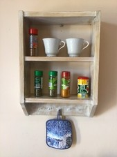 Mensola pensile in legno