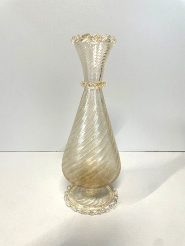 Vaso fiori vetro murano - vaso,