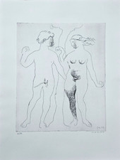 Marino Marini acquaforte