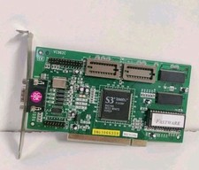 Computer Vintage Scheda Grafica S3 TRIO64V + 1MB VC962C PCI D-Sub - ✅