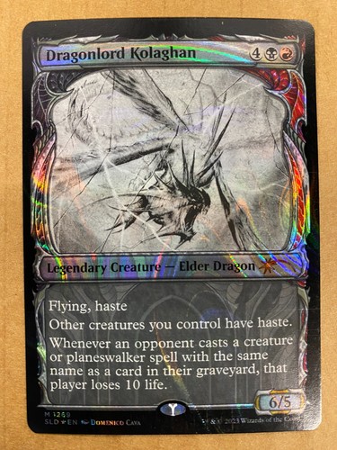 Mtg halo foil - 1x, dragonlord