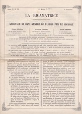 Ricamatrice giornale di - la, ricamatrice.