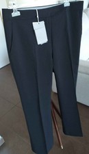 ELEGANTE PANTALONE MAX MARA-NERO-TAGLIA IT48-CLASSICO- VITA ALTA