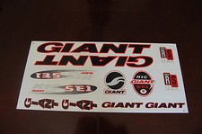 Adesivi Giant XTC SE1 nero e