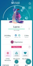 Pokémon Gigantamax Lapras TD