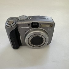 Canon PowerShot A710 IS fotocamera digitale 7,1 megapixel 6x zoom ottico funzionatore LEGGI