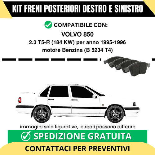 Pastiglie freno posteriori - freno,