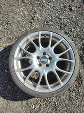 NOS Coppia BBS CK014 5x120 Hyper Silver 19x8J ET44