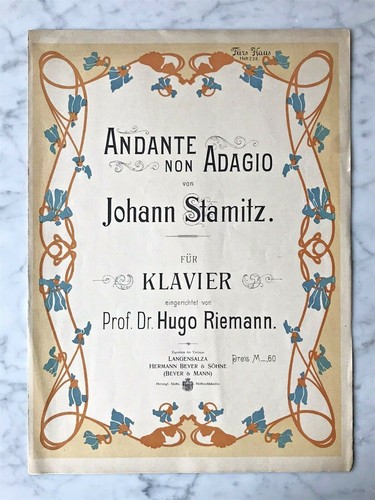 Johann stamitz andante non - stamitz:,