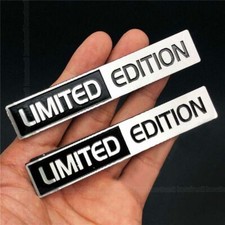 2 pezzi adesivo metallo 3D