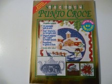 RIVISTA SPECIALE PUNTO CROCE - ANNO II N° 4 NATALE BLU PORCELLANA SCHEMI RICAMO