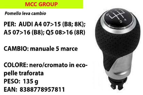Pomello cambio marce per - pomello, 5
