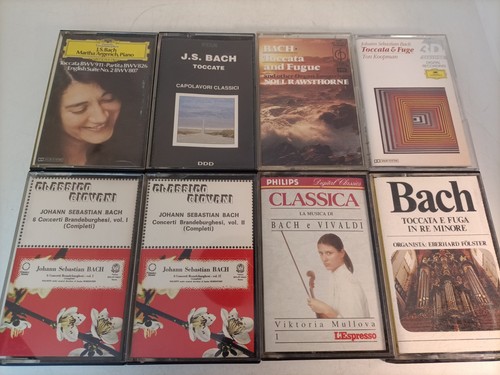 Lotto bach raccolte - 8x,