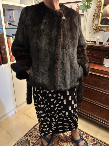 Pelliccia visone marrone - pelliccia,