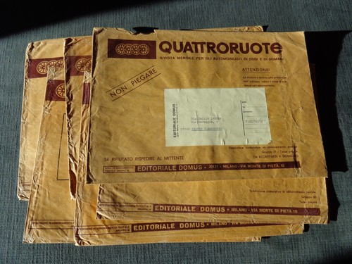 Rivista quattroruote lotto - rivista,