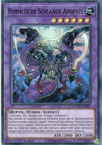 Yugioh serpente celeste - serpente,