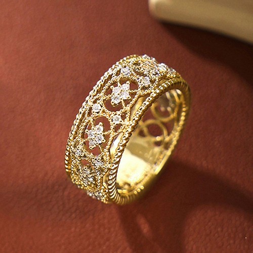 Anello oro filigrana cavo