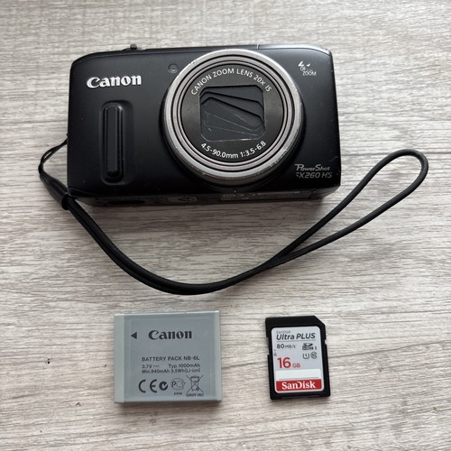 Canon powershot sx260 - canon, hs