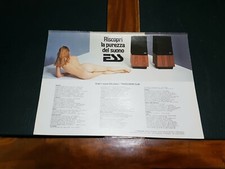 Advertising Italian Pubblicità Werbung ** ESS Casse Acustiche HI-FI ** 1981