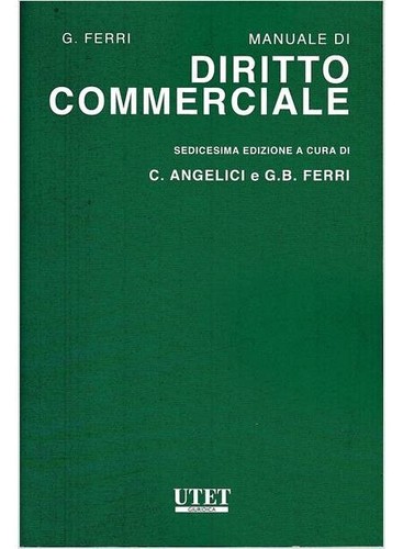 Manuale diritto commerciale - di,