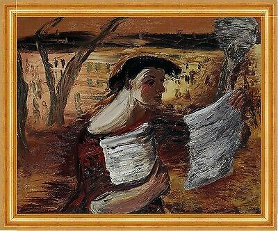 Woman with leaflets aleksandr - woman,