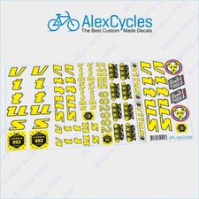 Kit Decalcomanie Restauro per Forcella Telaio VITUS 992 OVOID + Set Adesivi Regalo GRATIS