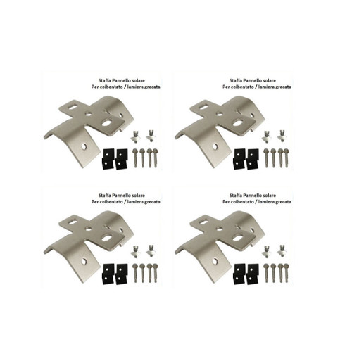 Staffe acciaio fissaggio - staffe,