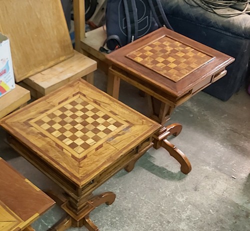 Scacchiera legno artigianale