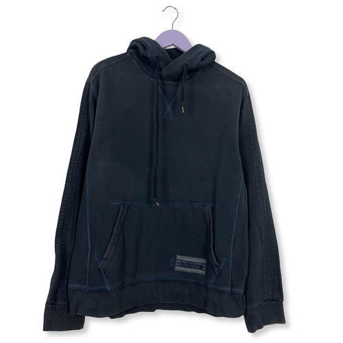 Felpa adidas vintage blu - felpa, scura
