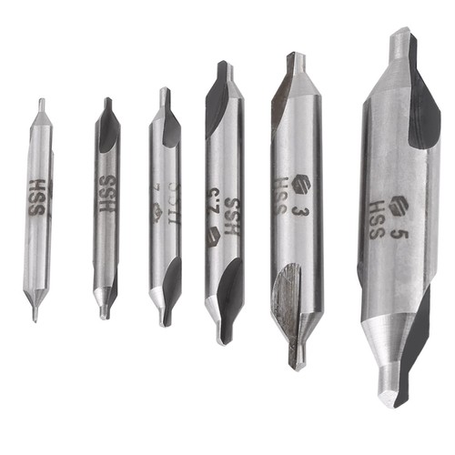 Set punte centraggio 6 - set, di