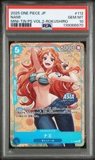 PSA 10 Nami Promo P-112 Mini