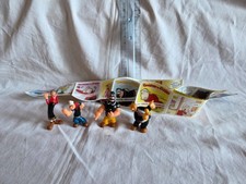 SERIE COMPLETA 4 PERSONAGGI EXTRAKINDER BAULI BRACCIO DI FERRO POPEYE + 3 BPZ