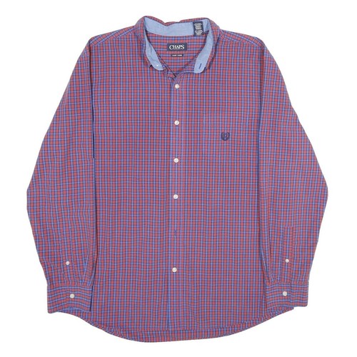 Chaps uomo rosso blu - uomo, camicia